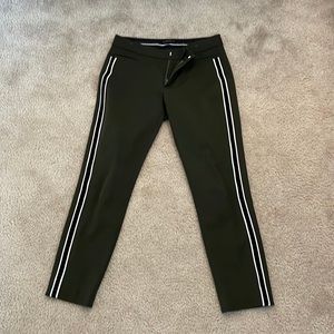 Size 4 Green banana republic work trousers (w black line down the side)
